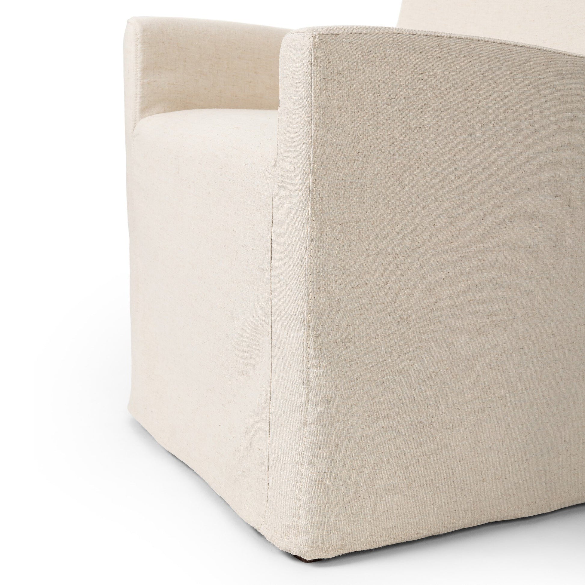 Orchid Arm Slipcover Dining Chair