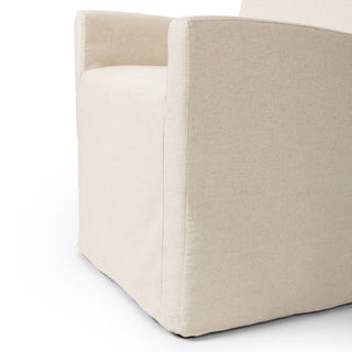 Orchid Arm Slipcover Dining Chair