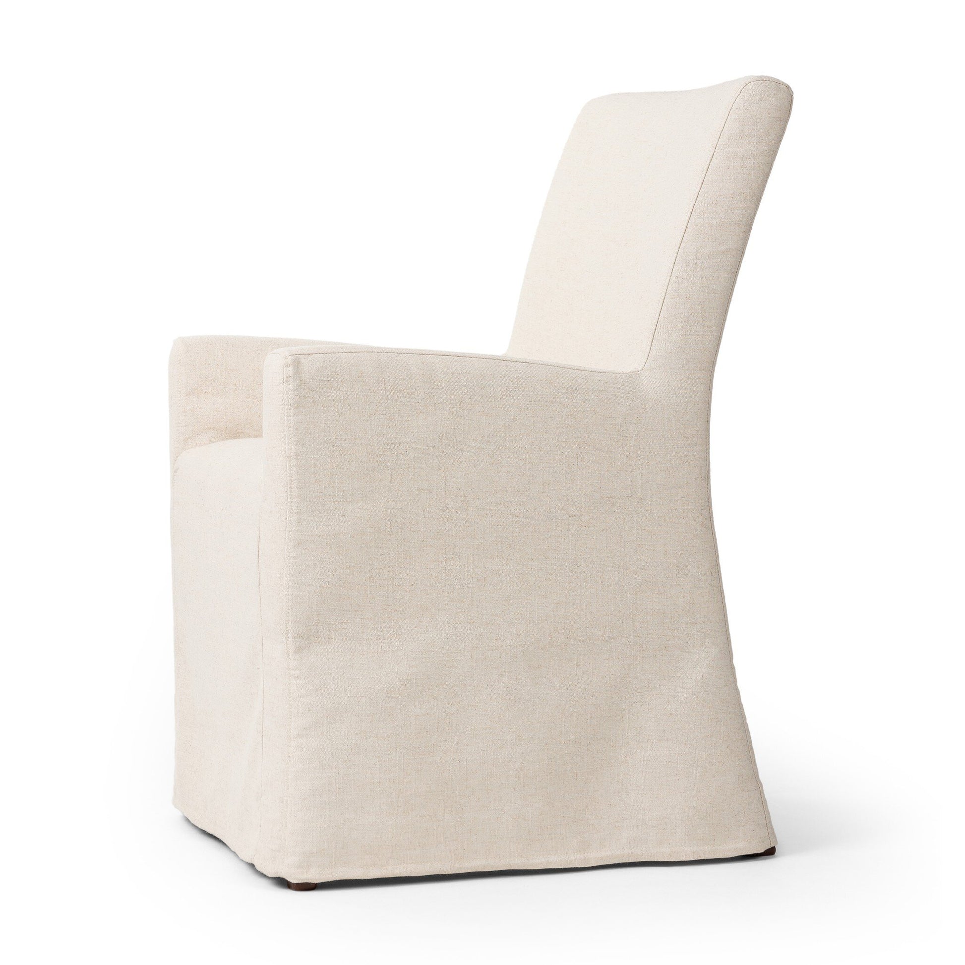 Orchid Arm Slipcover Dining Chair