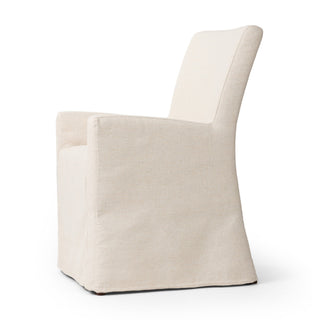 Orchid Arm Slipcover Dining Chair