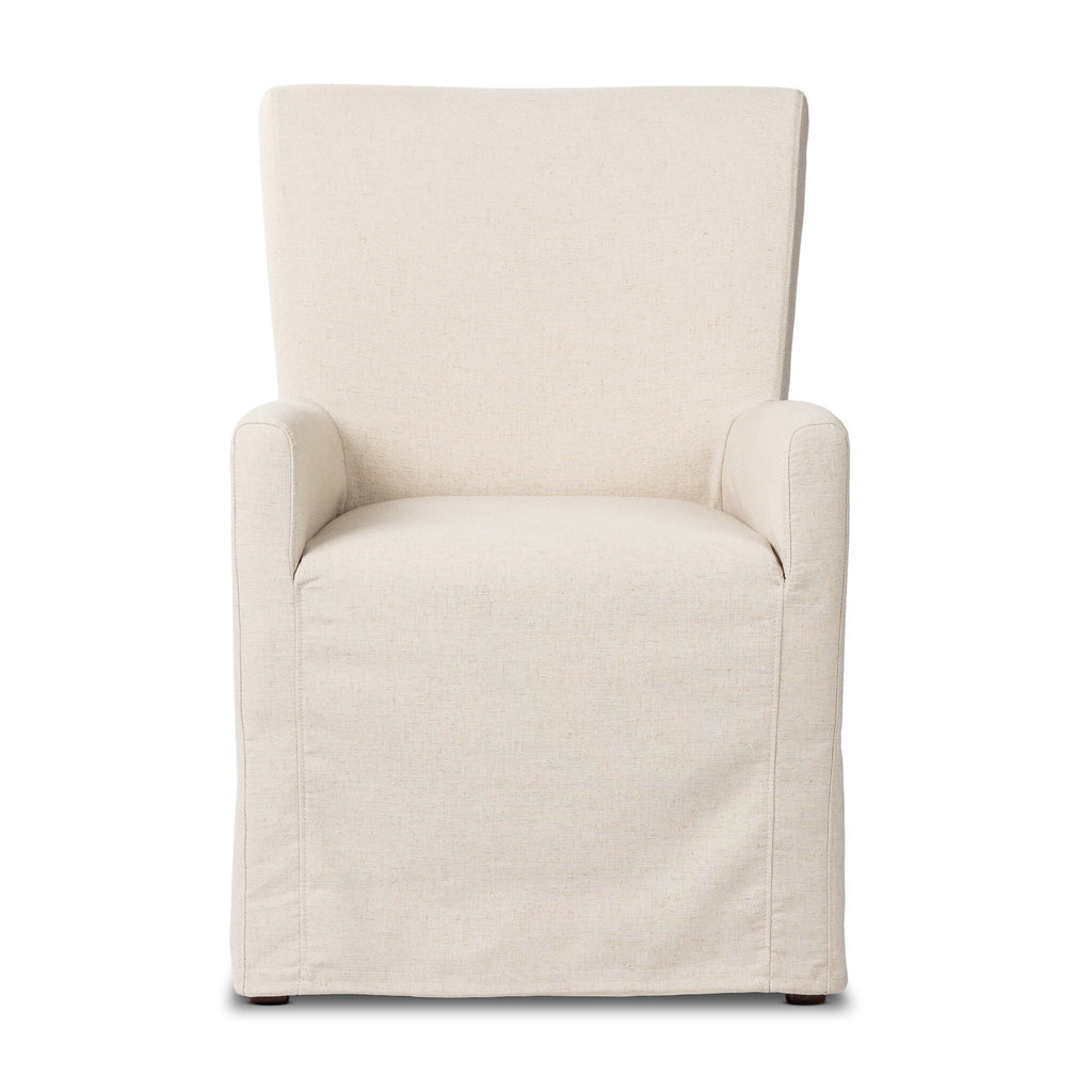 Orchid Arm Slipcover Dining Chair