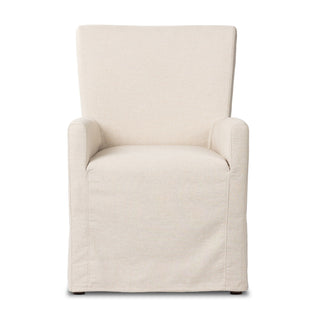 Orchid Arm Slipcover Dining Chair