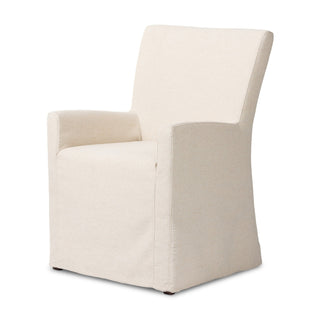 Orchid Arm Slipcover Dining Chair
