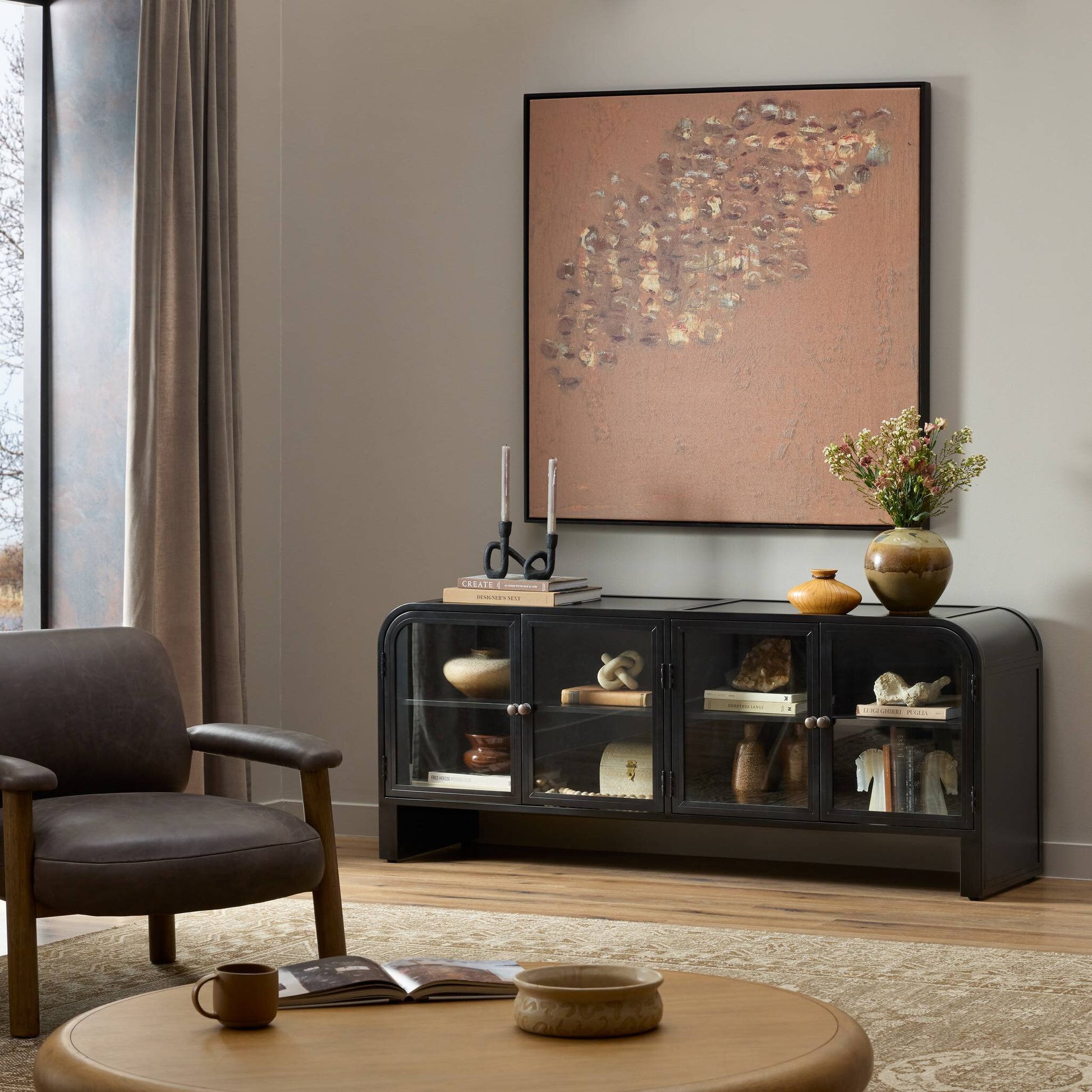 Breya Media Console Table