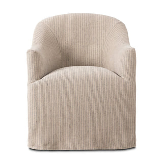 Cove Slipcover Dining Chair - Laine Navy