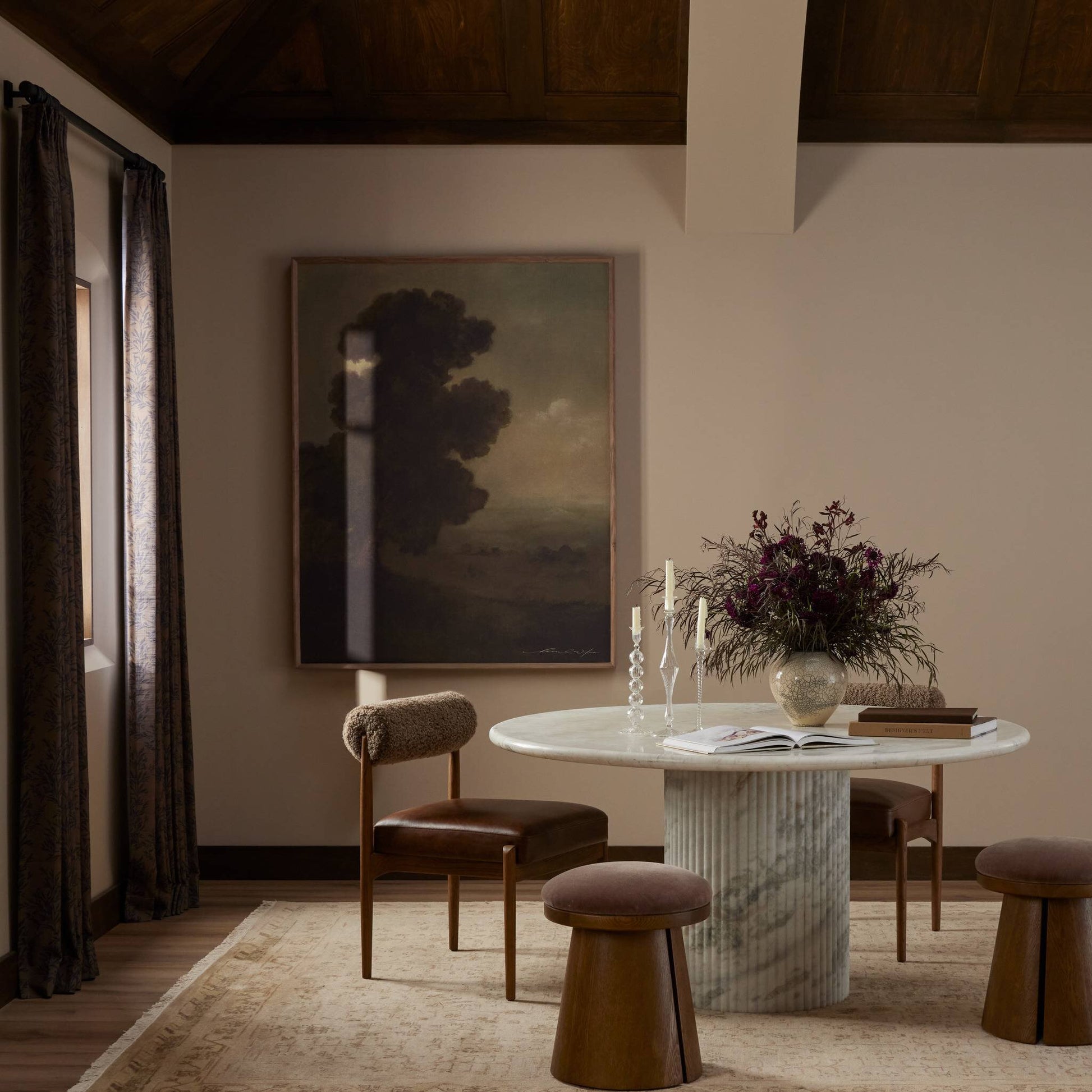 Oranda Round Dining Table-60"