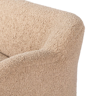 Kadon Sheepskin Camel Sofa