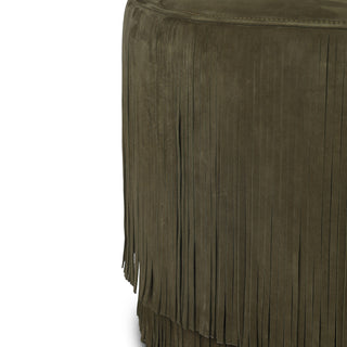 Rooney Fringe Ottoman