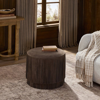 Rooney Fringe Ottoman