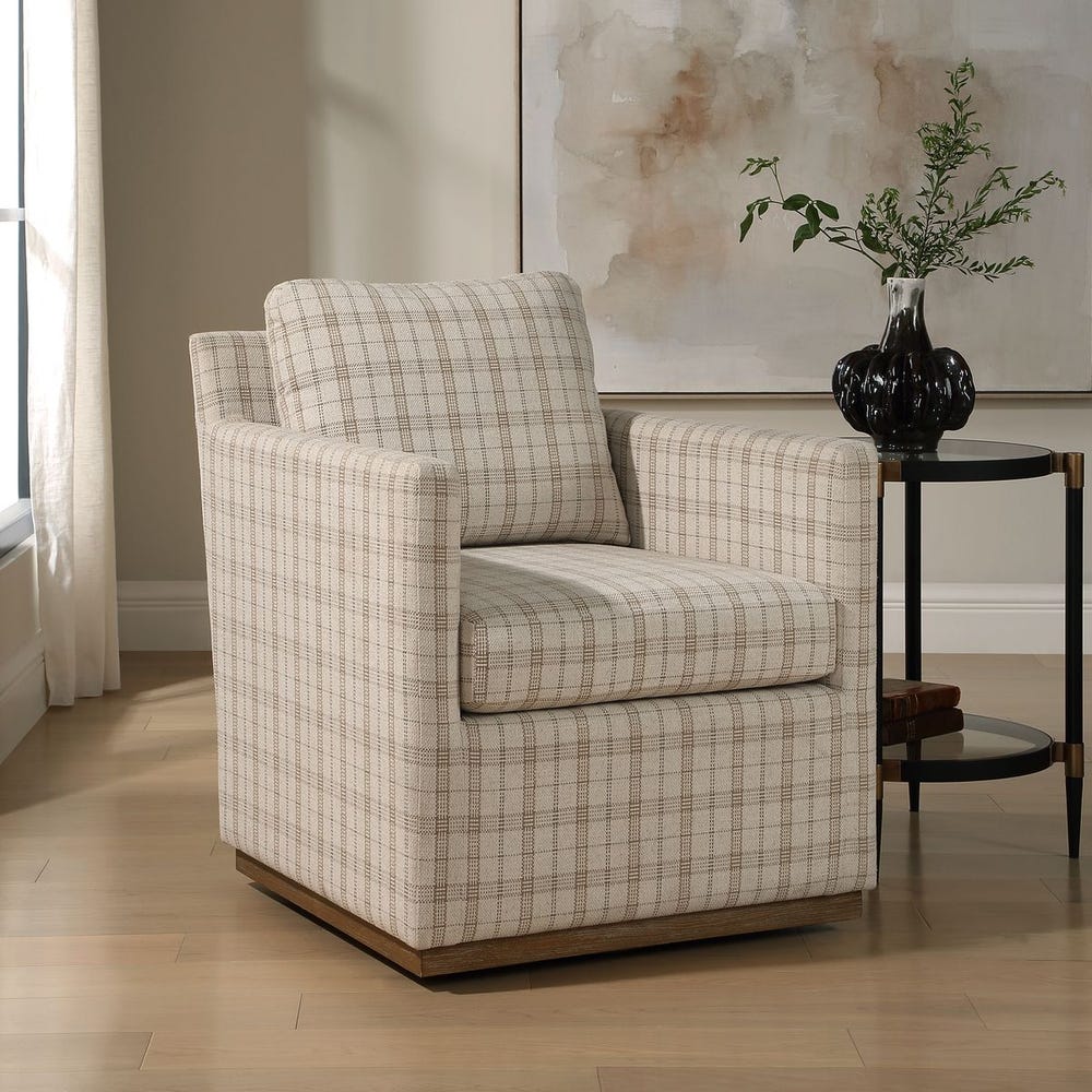 Rowan Plaid Swivel
