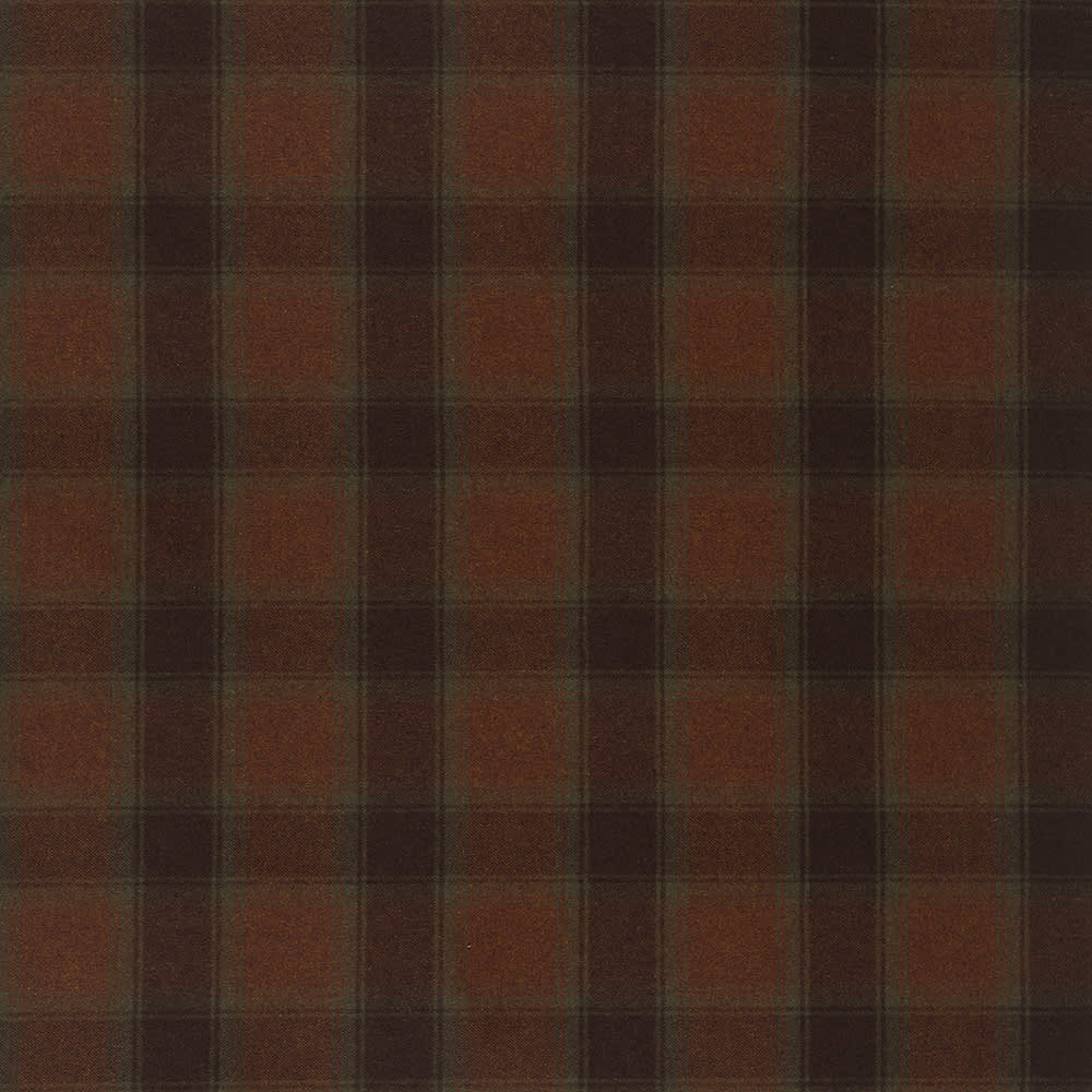 Plaid Storage Ottoman