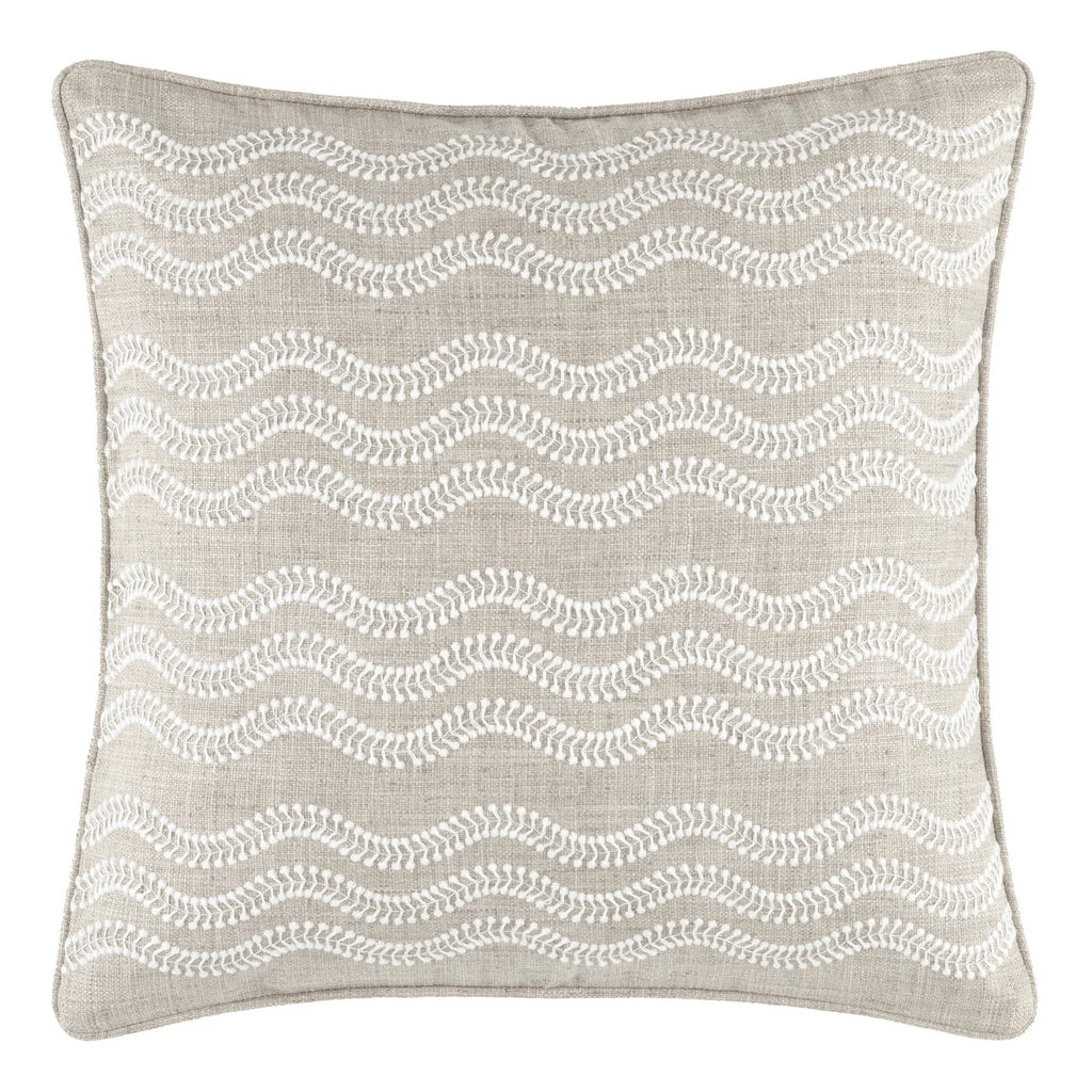 Scout Embroidered Indoor/Outdoor Decorative Pillow