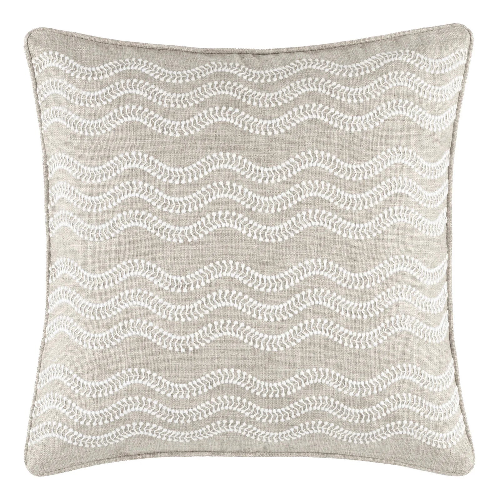 Scout Embroidered Indoor/Outdoor Decorative Pillow