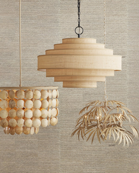 Coconut Shell Chandelier