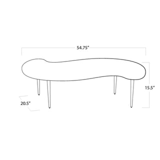 Jagger Marble Coffee Table Floor Model