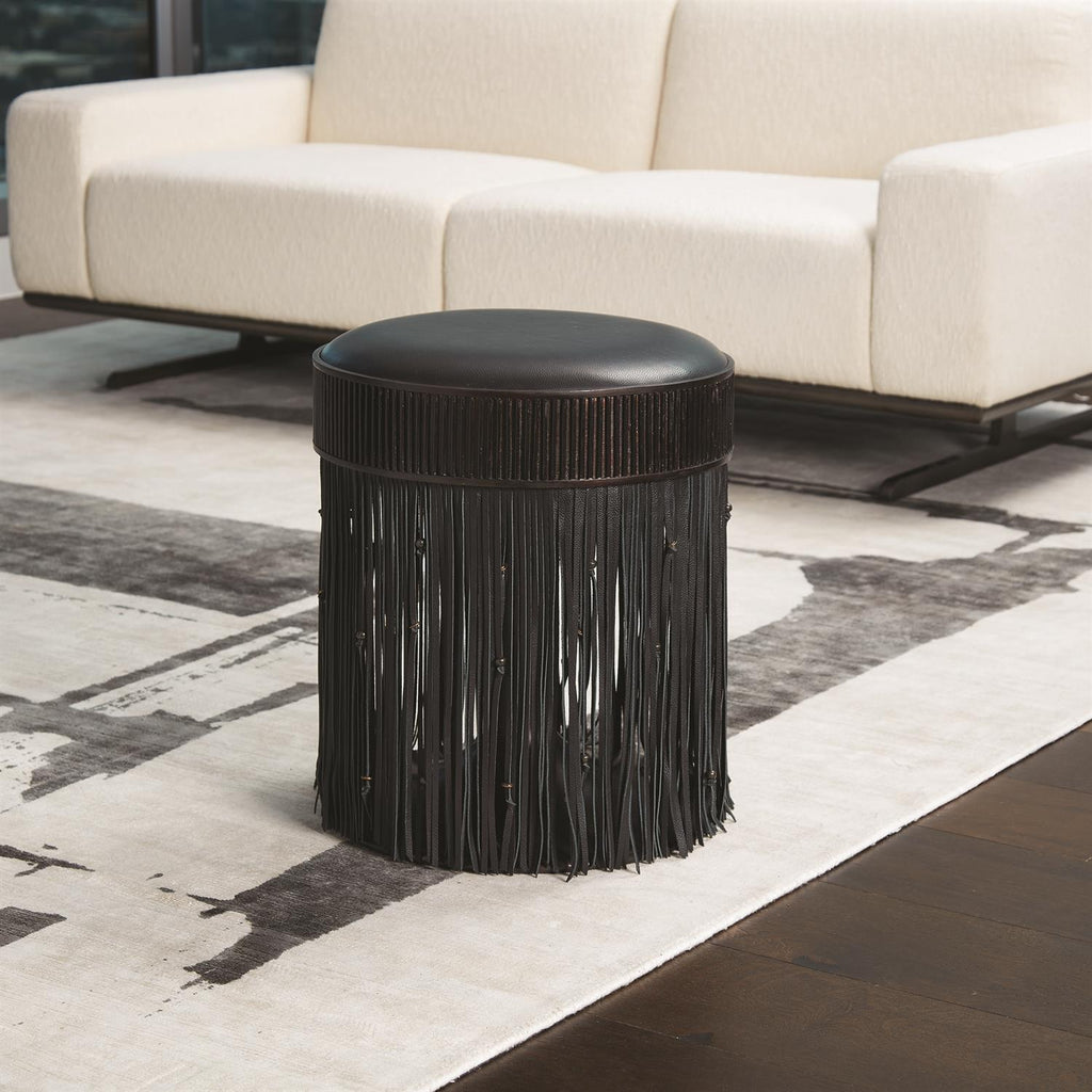 Knicks Fringe Swivel Stool