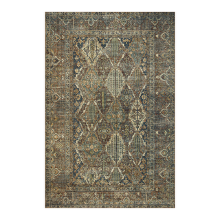 Magnolia Home x Loloi, Spice / Blue Banks Rug
