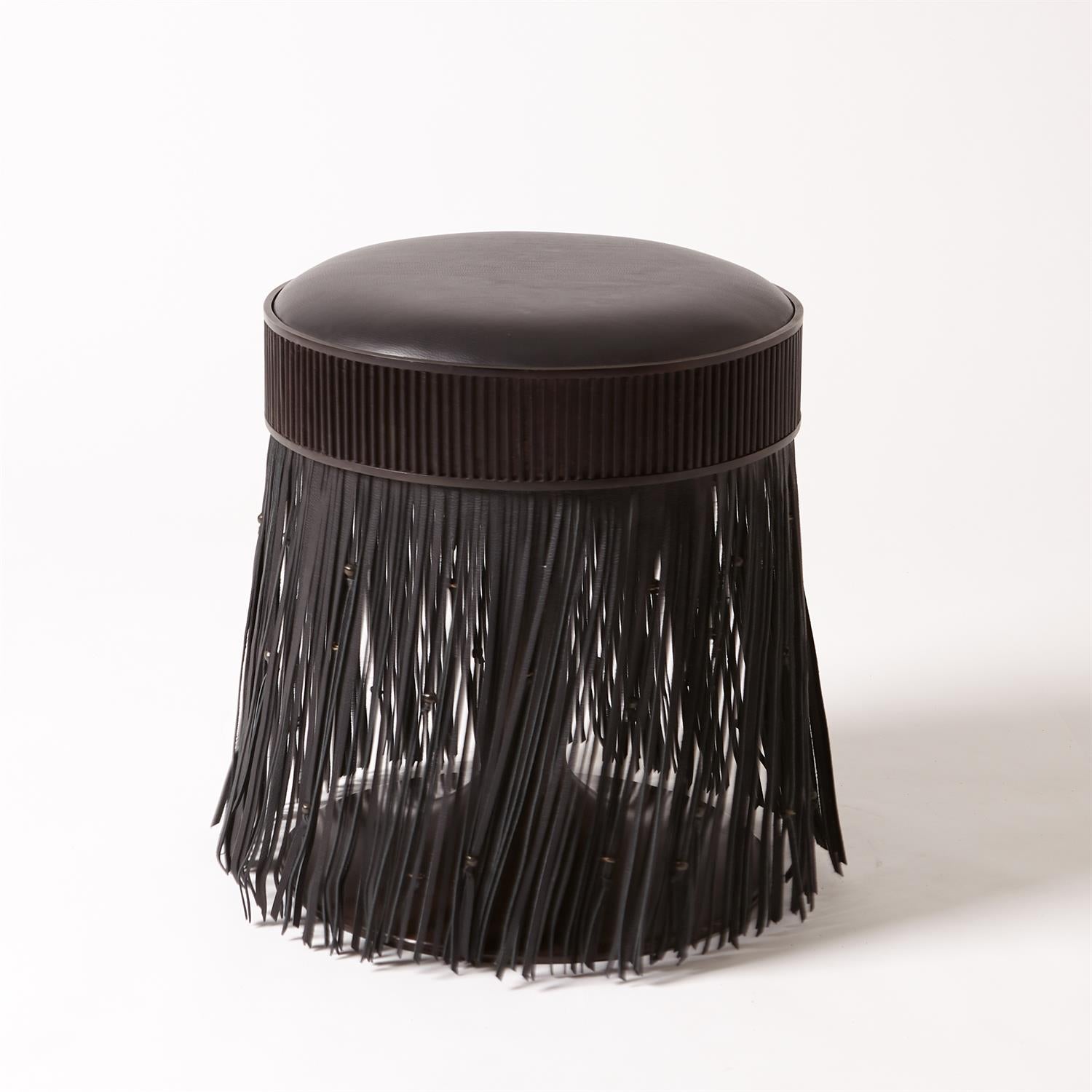 Knicks Fringe Swivel Stool