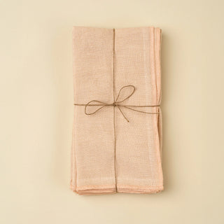 Pale Pink Napkins S/4
