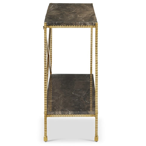 Leif Gold Console Table