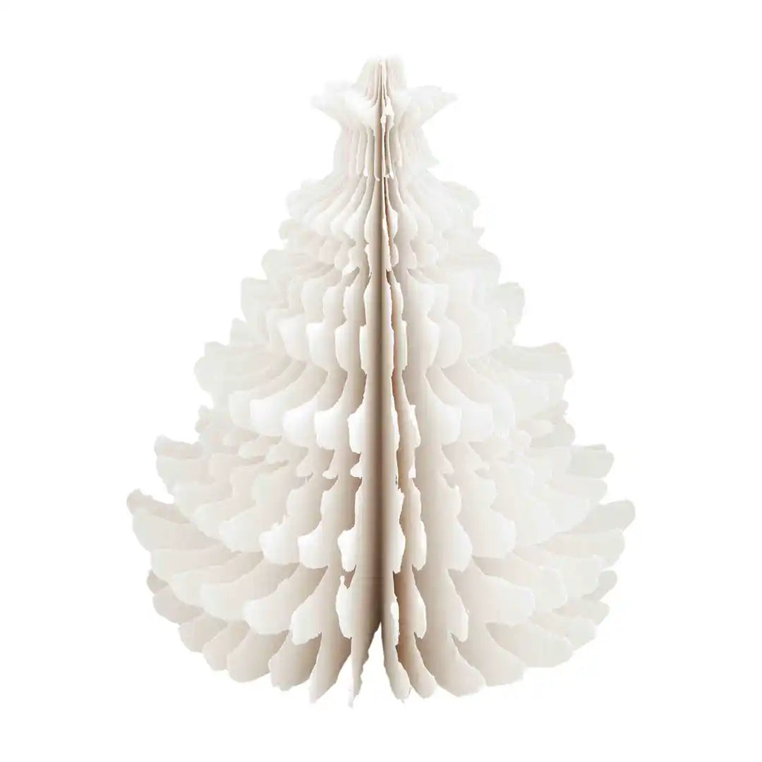 Handmade Ivory Paper Tree, Small and Large