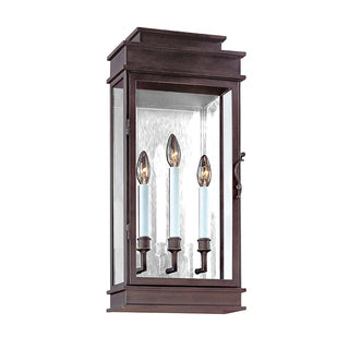 Vintage Three Light Wall Lantern