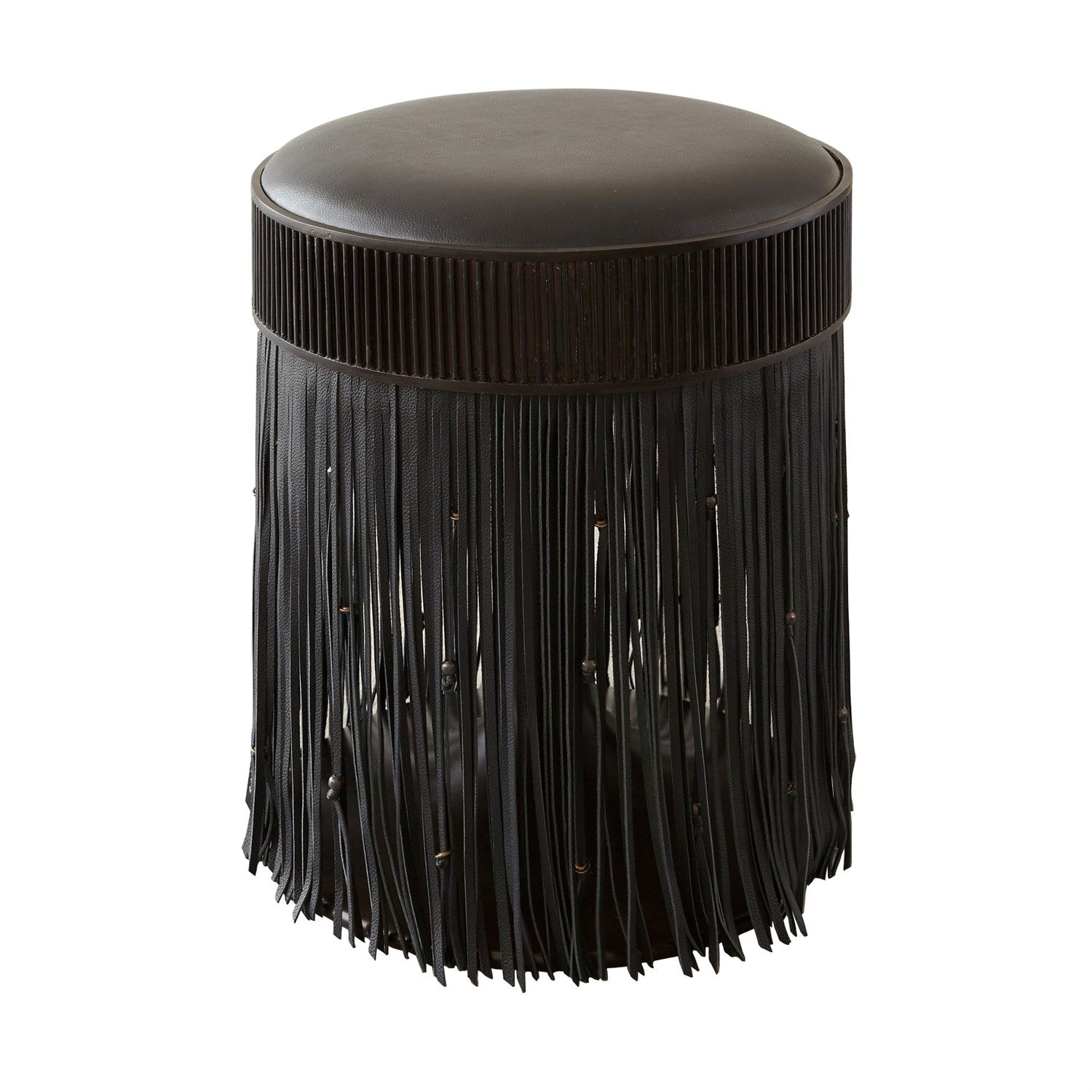Knicks Fringe Swivel Stool