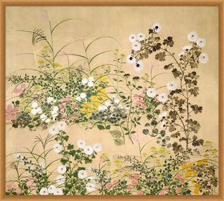 Vintage Golden Garden