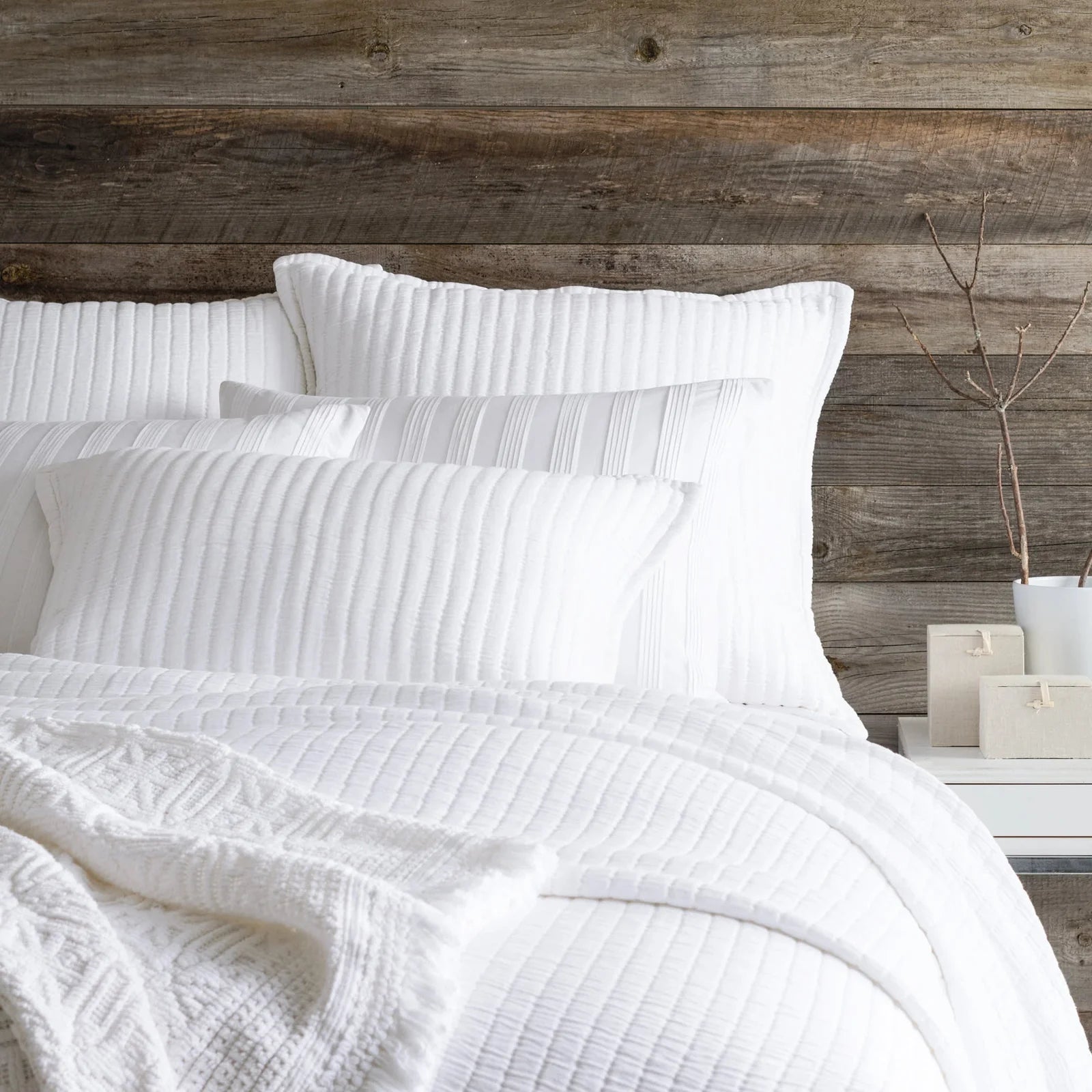 Boyfriend Matelasse Coverlet
