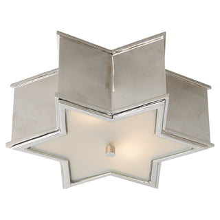 Visual Comfort Signature Canada - AH 4016PN-FG - Two Light Flush Mount - Sophia - Polished Nickel