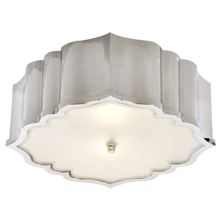 Visual Comfort Signature Canada - AH 4025PN-FG - Three Light Flush Mount - Balthazar - Polished Nickel