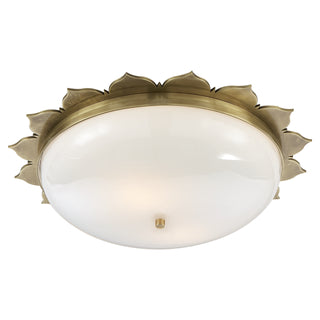 Visual Comfort Signature Canada - AH 4030NB-WG - Two Light Flush Mount - Rachel - Natural Brass