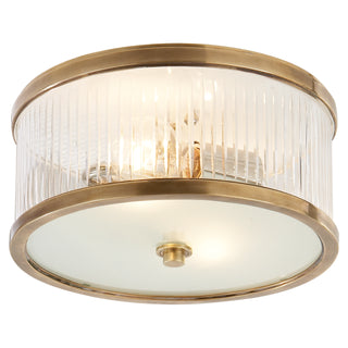 Visual Comfort Signature Canada - AH 4200HAB-FG - Two Light Flush Mount - Randolph - Hand-Rubbed Antique Brass