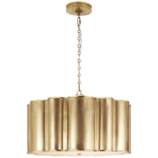 Visual Comfort Signature Canada - AH 5215NB - Four Light Pendant - Markos - Natural Brass
