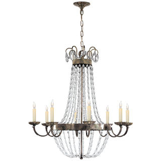 Paris Flea Market Eight Light Chandelier