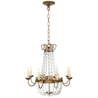 Visual Comfort Signature Canada - CHC 1426AB-SG - Eight Light Chandelier - Paris Flea Market - Antique-Burnished Brass