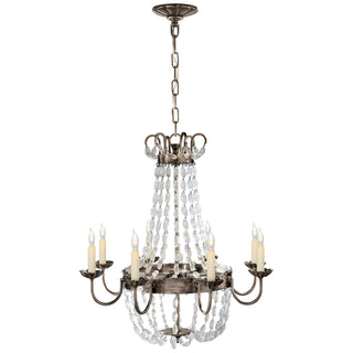 Paris Flea Market Eight Light Chandelier