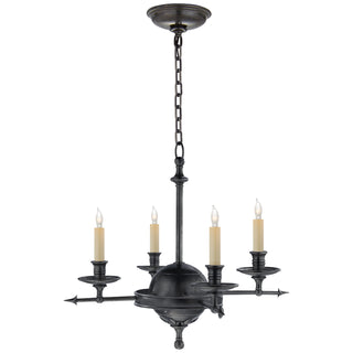 Leaf And Arrow Four Light Chandelier