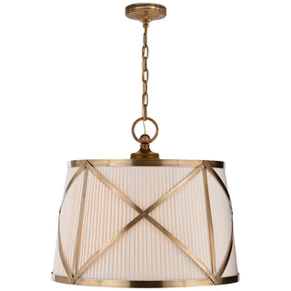 Visual Comfort Signature Canada - CHC 1483AB-L - Three Light Pendant - Grosvenor - Antique-Burnished Brass