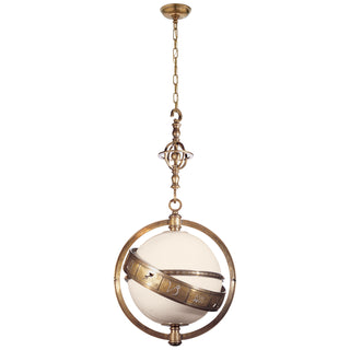 Visual Comfort Signature Canada - CHC 2112AB-WG - Two Light Lantern - Zodiac - Antique-Burnished Brass