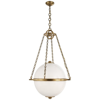 Modern Globe Two Light Lantern