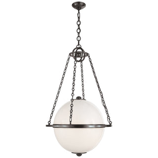 Modern Globe Two Light Lantern