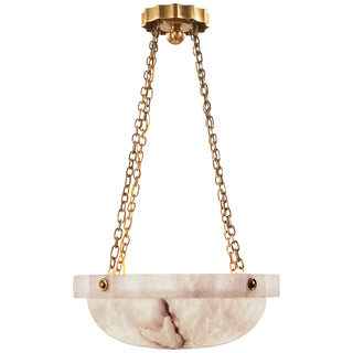 Visual Comfort Signature Canada - CHC 2149ALB - Two Light Chandelier - Fluted Band - Alabaster