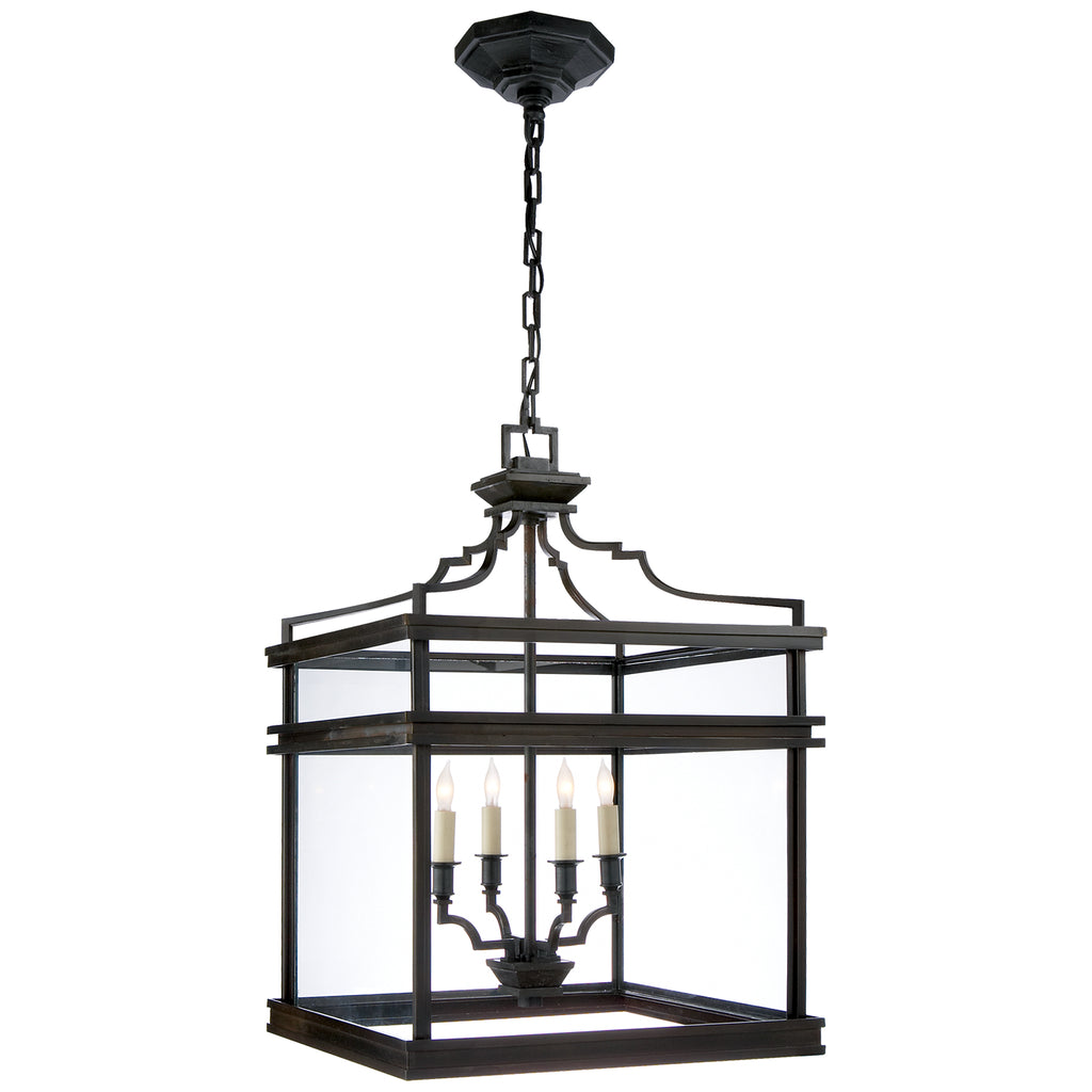 Visual Comfort Signature Canada - CHC 2161AI - Four Light Lantern - Mykonos - Aged Iron