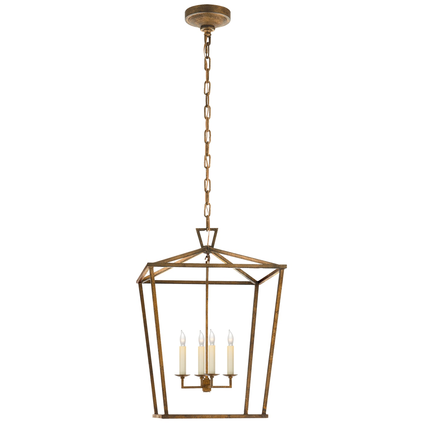 Visual Comfort Signature Canada - CHC 2165GI - Four Light Lantern - Darlana - Gilded Iron