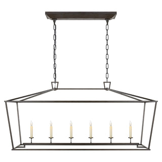 Visual Comfort Signature Canada - CHC 2166AI - Six Light Lantern - Darlana - Aged Iron