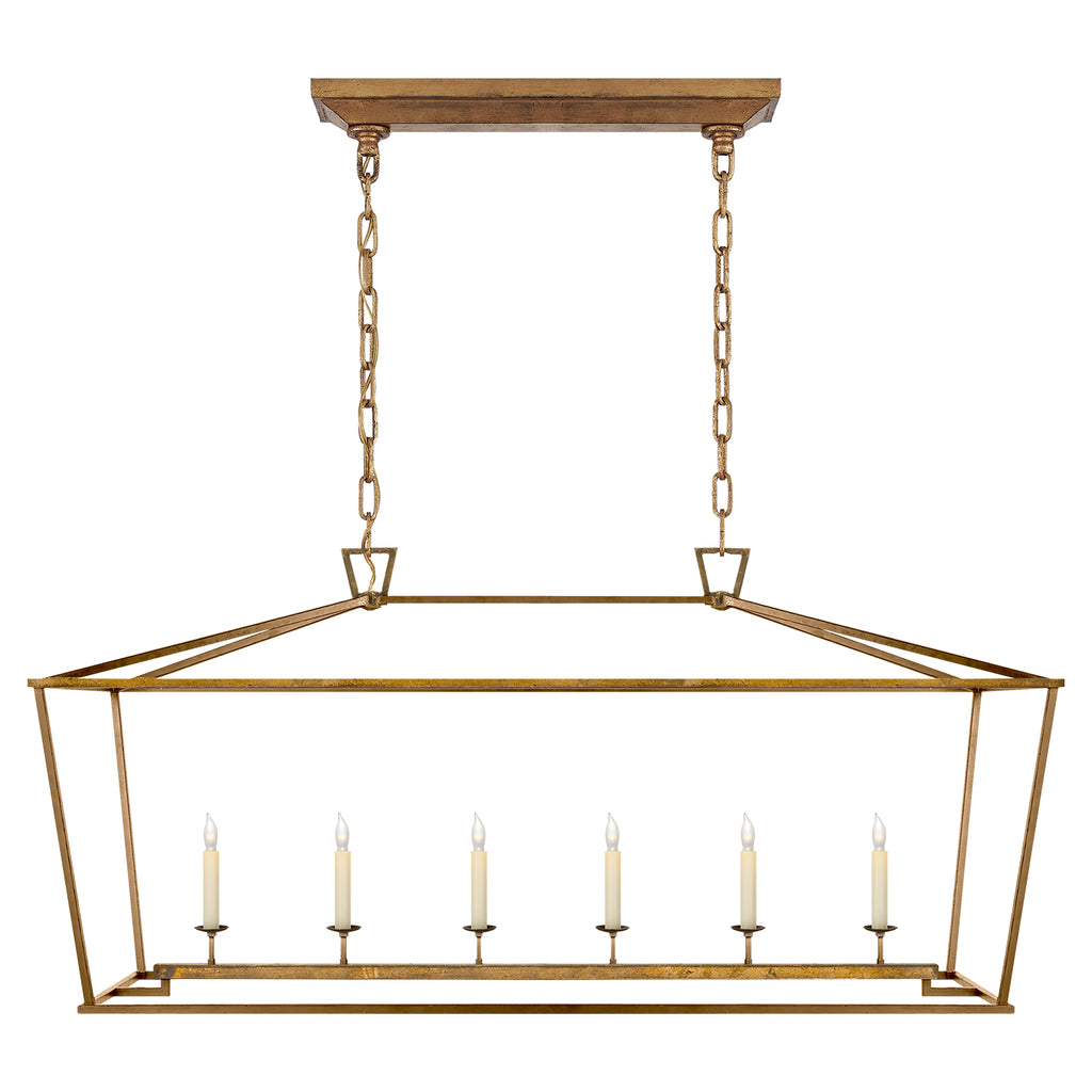 Visual Comfort Signature Canada - CHC 2166GI - Six Light Lantern - Darlana - Gilded Iron