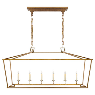 Visual Comfort Signature Canada - CHC 2166GI - Six Light Lantern - Darlana - Gilded Iron