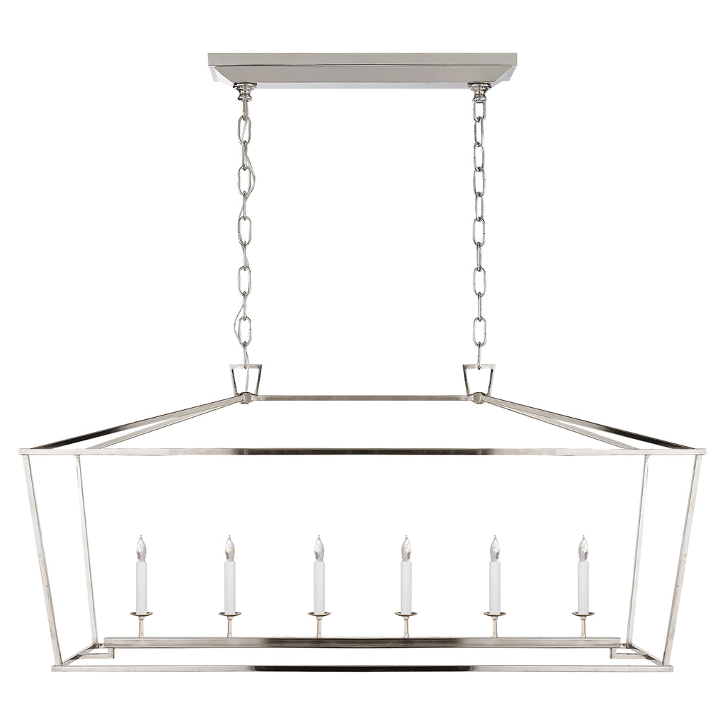 Visual Comfort Signature Canada - CHC 2166PN - Six Light Lantern - Darlana - Polished Nickel
