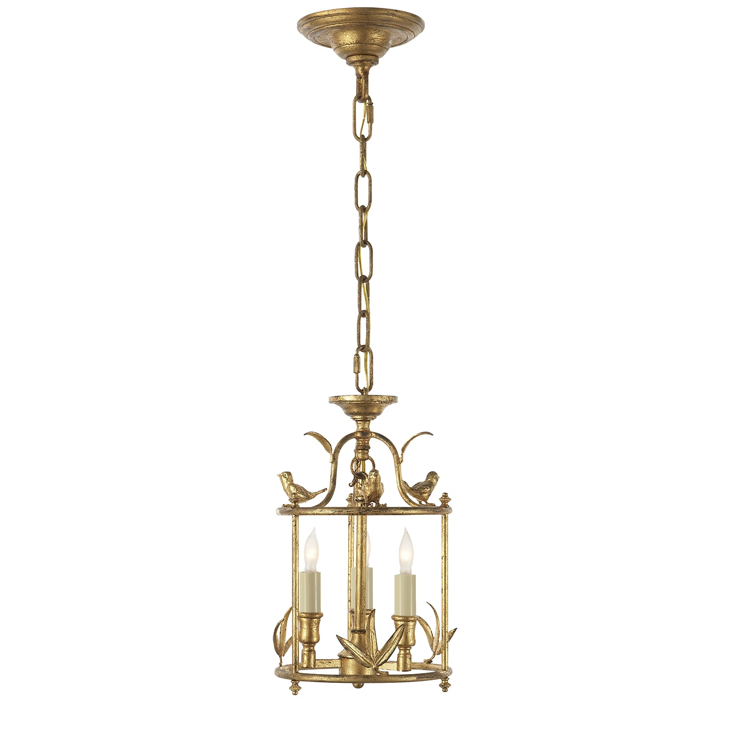 Visual Comfort Signature Canada - CHC 3109GI - Three Light Lantern - Diego - Gilded Iron